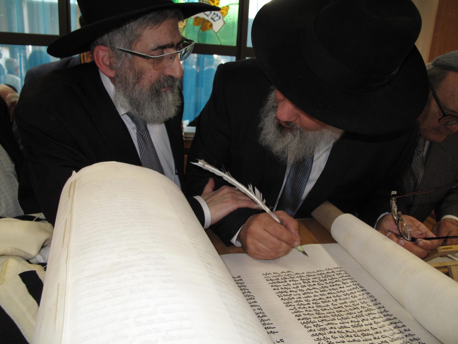 Hakhnassa Sefer Torah, Mazal tov, Rav Assoun, ADAR 5777 2017