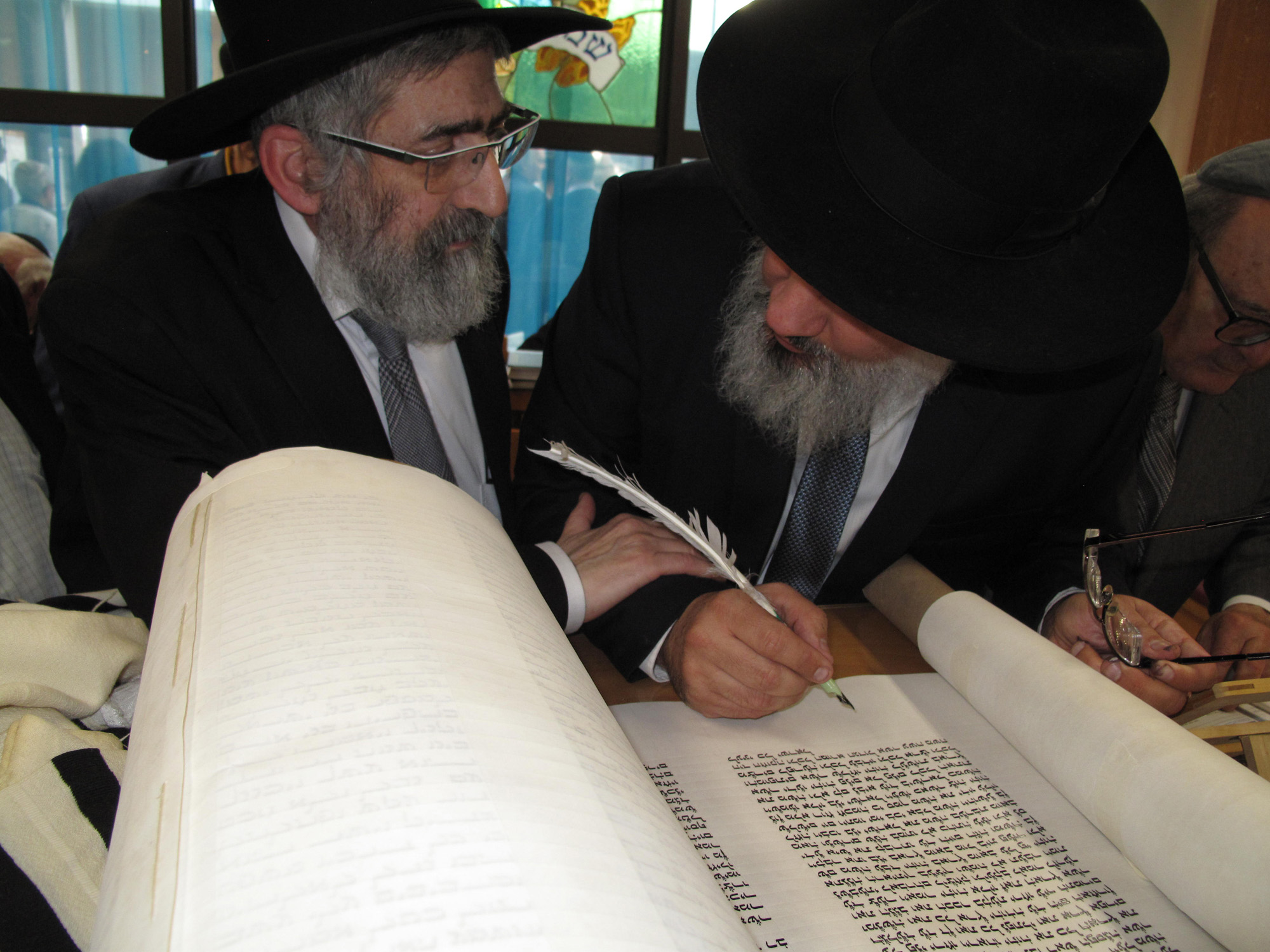 Hakhnassa Sefer Torah, Hazon Ovadia, ADAR 5777 2017
