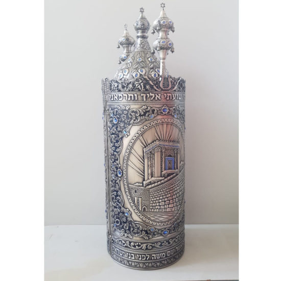 Boîtier Sefer Torah en argent 925