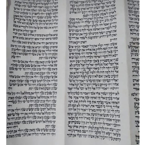 Sefer Torah Sefarade 17000E 2