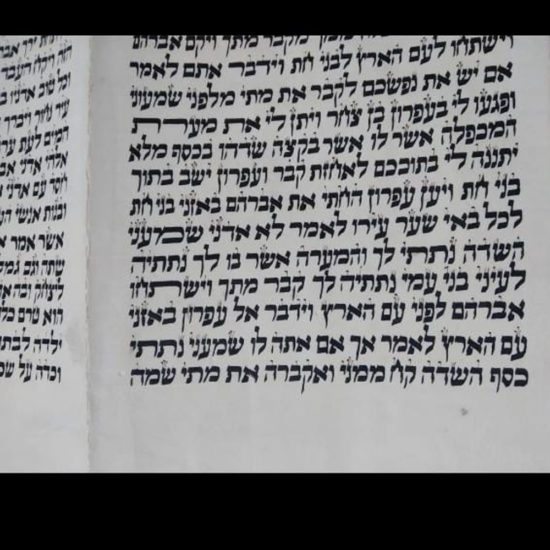 Sefer Torah Séfarade