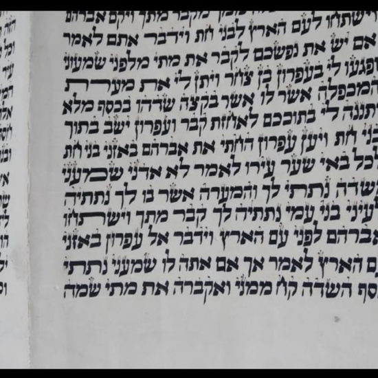 Sefer Torah Sefarade 20000E 2